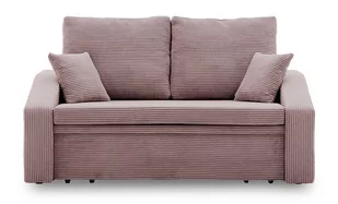 Sofa z funkcją spania, Dorma, 148x86x80 cm, różowy - Sofy i kanapy - miniaturka - grafika 1