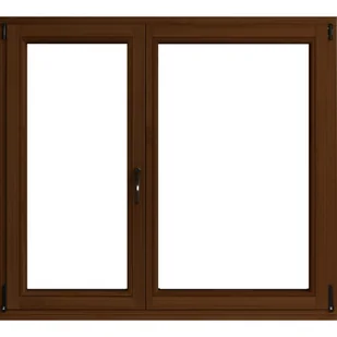 Lupol 2-szybowe fasadowe kolor lakier orzech O19 RU/R 1465x1135 mm - Okna - miniaturka - grafika 1