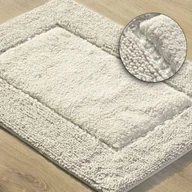 Dywaniki łazienkowe - Dywan Bawełniany 60 x 90 Chic Kremowy - miniaturka - grafika 1
