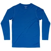 Koszulki sportowe męskie - Koszulka męska Devold Breeze Man Shirt long sleeve Rozmiar: L / Kolor: ciemnoniebieski - miniaturka - grafika 1