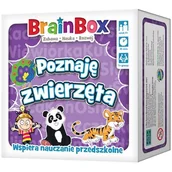 Rośliny i zwierzęta - BrainBox Poznaję zwierzęta REBEL Nowa - miniaturka - grafika 1