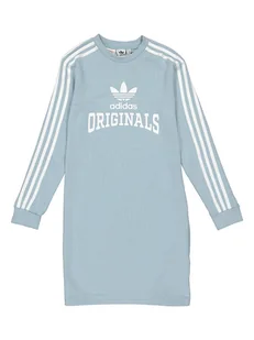 adidas Sukienka w kolorze błękitnym - Sukienki - miniaturka - grafika 1