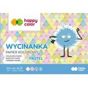 Szkolne artykuły papiernicze - HAPPYCOLOR Wycinanka A4/10 pastel 100g Happy Color - miniaturka - grafika 1