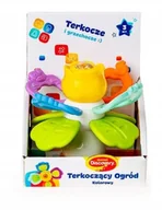 Zabawki do kąpieli - Terkoczący ogród z przyssawką kolorowy - miniaturka - grafika 1
