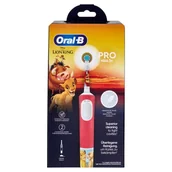 Szczoteczki do zębów dla dzieci - Oral-B Pro Kids 3+ Lion King Szczoteczka elektryczna dla dzieci od 3 lat - miniaturka - grafika 1