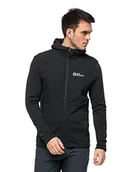 Kurtki męskie - Jack Wolfskin Kurtka męska, czarna, M - miniaturka - grafika 1