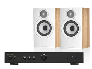 Rotel A10 MKII (czarny) + 607 S3 (dąb) - Zestawy stereo - miniaturka - grafika 1