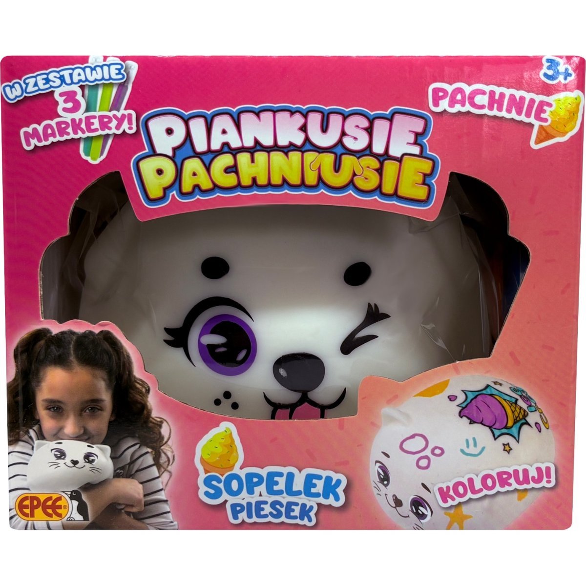 PIANKUSIE PACHNIUSIE PACHNĄCE PIESKI I KOTKI EPEE - LODOWY PIESEK SOPELEK