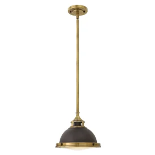 Lampa wisząca Amelia brązowa HK-AMELIA-P-S-RB - Elstead Odbierz - Lampy sufitowe - miniaturka - grafika 1