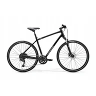Rowery - Rower crossowy Merida CROSSWAY 300 M(51) GLOSSY BLACK(SILVER) - miniaturka - grafika 1