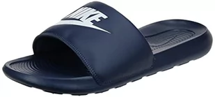 Nike męskie klapki victori, Midnight Navy biały Midnight Navy, 38.5 EU - Klapki i japonki męskie - miniaturka - grafika 1