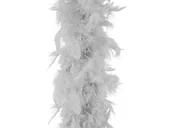 Dodatki do strojów karnawałowych - Boa z piór - szare - 190 cm - miniaturka - grafika 1