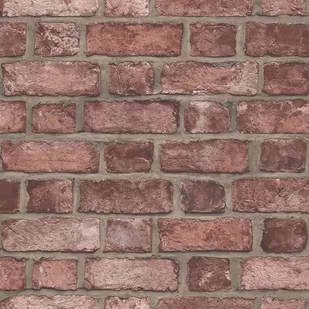 Homestyle Tapeta Brick Wall, czerwona - Tapety - miniaturka - grafika 1