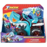 Czasopisma - T-Racers Pojazd Mega Wheels T-Shark - miniaturka - grafika 1