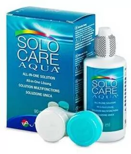 Płyn Solo-Care Aqua 90 ml - Płyny do soczewek kontaktowych - miniaturka - grafika 1