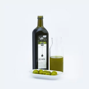 Oliwa "ZE WSI" niefiltrowana łagodna 0.3% 1 l - Zdrowa żywność - miniaturka - grafika 1