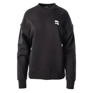 Bluzy damskie - Damska Bluza KARL LAGERFELD IKONIK 2.0 RELAXED FIT SWEAT 230W1822-999 – Czarny - miniaturka - grafika 1