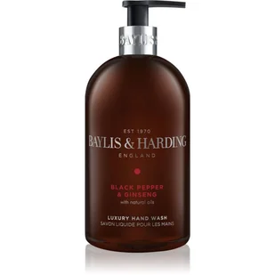 Baylis & Harding Signature Mens Black Pepper & Ginseng Hand - Mydło do rąk 500 ml - Mydła - miniaturka - grafika 1
