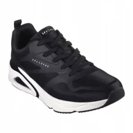 Buty sportowe męskie - Buty męskie Skechers Tres-Air Uno Revolution-Airy black/white 43 Eu - miniaturka - grafika 1