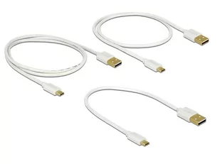 Delock Kabel USB Micro AM-MBM5P 2.0 0.3m 0.6m 0.9m 83679 - Kable USB - miniaturka - grafika 1
