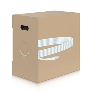 Ubiquiti UACC-Cable-C6A-CMP kabel sieciowy Biały 305 m Cat6a U/UTP (UTP) UACC-CABLE-C6A-CMP - Kable miedziane - miniaturka - grafika 1