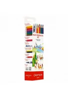 Podręczniki dla gimnazjum - Metalowy piórnik z wyposażeniem 16el - miniaturka - grafika 1