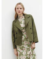 Kurtki damskie - More & More Kurtka przejściowa w kolorze oliwkowym - miniaturka - grafika 1