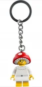 Breloczki dla dzieci - LEGO 854306 Breloczek z dziewczyną w kostiumie grzyba - miniaturka - grafika 1
