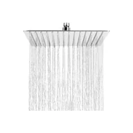 Deszczownice - Kwadratowa, antykamienna głowica prysznicowa, oszczędzająca wodę deszczownica z dyszą ze stali nierdzewnej, 12 cali/30 cm, wykończenie w polerowanym c - miniaturka - grafika 1