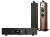 Zestawy stereo - Hegel H150 (czarny) + 703 S3 (mokka) - miniaturka - grafika 1