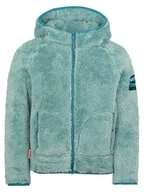 Kurtki damskie - Trollkids Kurtka polarowa "Borgund" w kolorze turkusowym - miniaturka - grafika 1