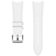 Akcesoria do smartwatchy - Samsung Pasek Hybrid Leather Band 20mm S/M White ET-SHR88SWEGEU - miniaturka - grafika 1