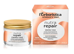 Athena - Nutra Repair Ultra-regenerujący krem do twarzy - nawilżający krem do twarzy z organicznym olejkiem baobabowym i roślinnymi komórkami macierzystymi - 50 ml - Kremy do twarzy - miniaturka - grafika 1
