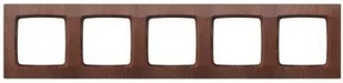 Ospel Karo wenge ramka R-5S/57 R-5S/57 - Klawisze i ramki - miniaturka - grafika 1