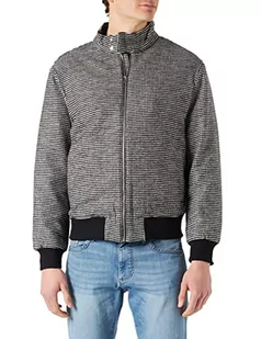 United Colors of Benetton Kurtka męska 2r9jun01j, w kratkę fantasy 901, L - Kurtki męskie - miniaturka - grafika 1