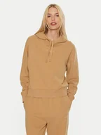 Bluzy damskie - Tommy Hilfiger Bluza WW0WW42896 Beżowy Regular Fit - miniaturka - grafika 1