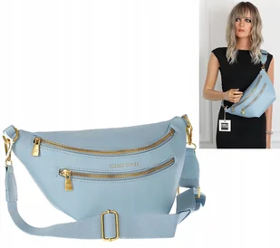 Torebka Damska Listonoszka włoskiej marki Enrico Coveri EC2151 Niebieska - Torebki damskie Torebka Damska Listonoszka włoskiej marki Enrico Coveri EC2151 Niebieska - Torebki damskie - miniaturka - grafika 1