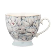 Filiżanki - magnolia błękitna filiżanka jumbo na stopce nbc 400 ml - miniaturka - grafika 1