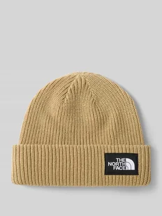 Czapka beanie z detalem z logo - Czapki męskie - miniaturka - grafika 1