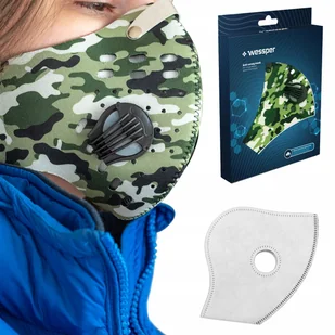 Maska Ochronna Antysmogowa Maseczka Filtr - Maseczki antysmogowe - miniaturka - grafika 1