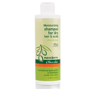 MACROVITA OLIVE-ELIA szampon nawilżający do włosów suchych i suchej skóry głowy z bio-oliwą i owsem 200ml - Szampony do włosów - miniaturka - grafika 1