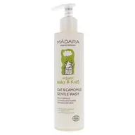 Kosmetyki kąpielowe dla dzieci - Madara, Organic Baby&Kids, Płyn do kąpieli delikatny z ekstraktem z owsa i rumianku, 190 ml - miniaturka - grafika 1