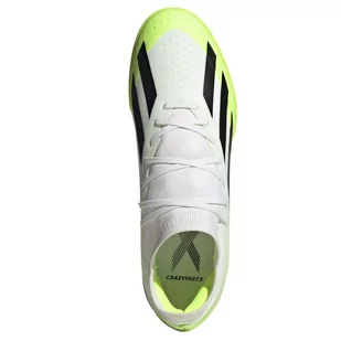Buty adidas X CRAZYFAST.3 TF M (kolor Biały. Zielony, rozmiar 40 2/3) - Buty sportowe męskie - miniaturka - grafika 3