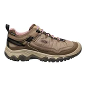 Buty trekkingowe damskie - Damskie buty outdoorowe Keen TARGHEE IV WP Brindle/Nostalgia rose US 11 - miniaturka - grafika 1