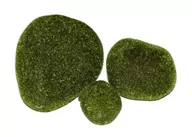 Pozostałe ozdoby ogrodowe - Tajemniczy Ogród Kamienie pokryte sztucznym mchem 3szt - miniaturka - grafika 1