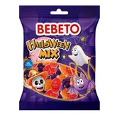 Żelki - Żelki Owocowe Duszki Nietoperze Mix Idealne Na Halloween Bebeto 80g - miniaturka - grafika 1