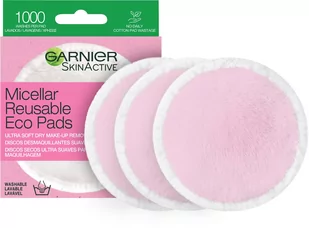Garnier SkinActive Micellar Reusable Eco Pads Chusteczki do demakijażu 3szt 119004 - Chusteczki do demakijażu - miniaturka - grafika 3