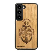 Etui i futerały do telefonów - Drewniane Etui Bewood Samsung Galaxy S23 KOTWICA DĄB - miniaturka - grafika 1