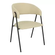 Krzesła - Krzesło Larisa beżowe - miniaturka - grafika 1