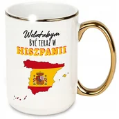 Kubki - KUBEK DUŻY 450 ml PREZENT DLA FANA HISZPANII WZ - miniaturka - grafika 1